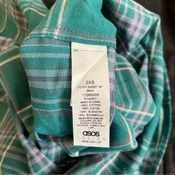ASOS men plaid shirt - Picture 6 of 6
